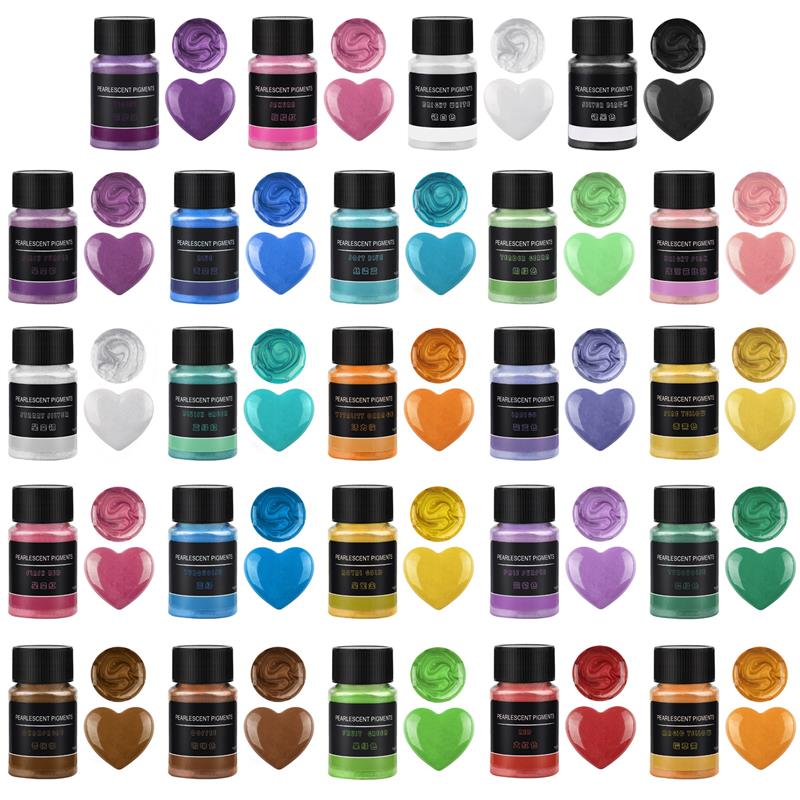 Resin Pigment Powder - 10 مللي بيرليسسينت مسحوق الايبوكسي الراتنج