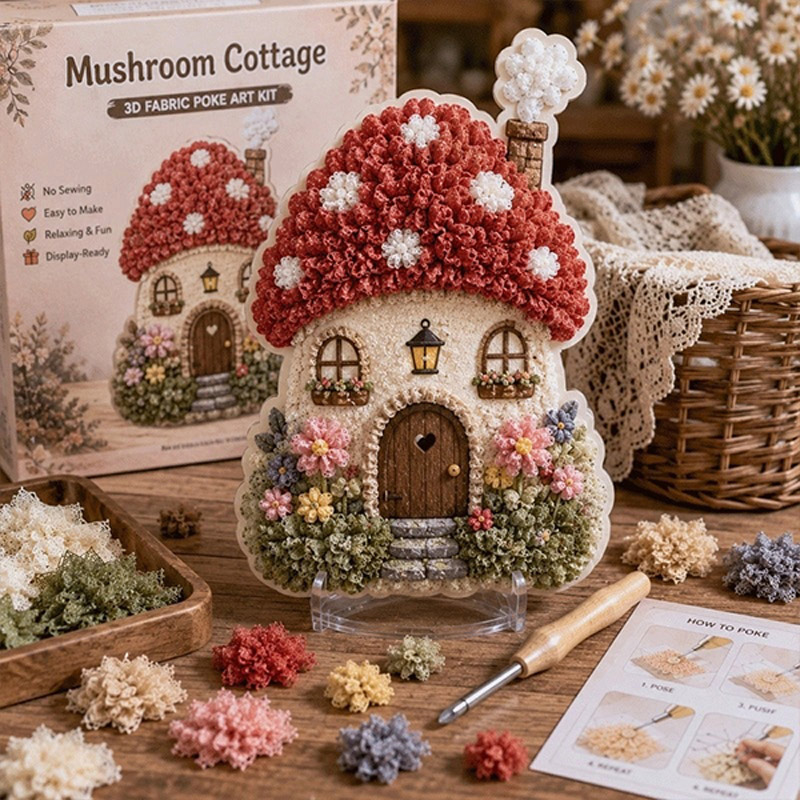 Art Craft Village - مجموعة فنون الحياكة ثلاثية الأبعاد من