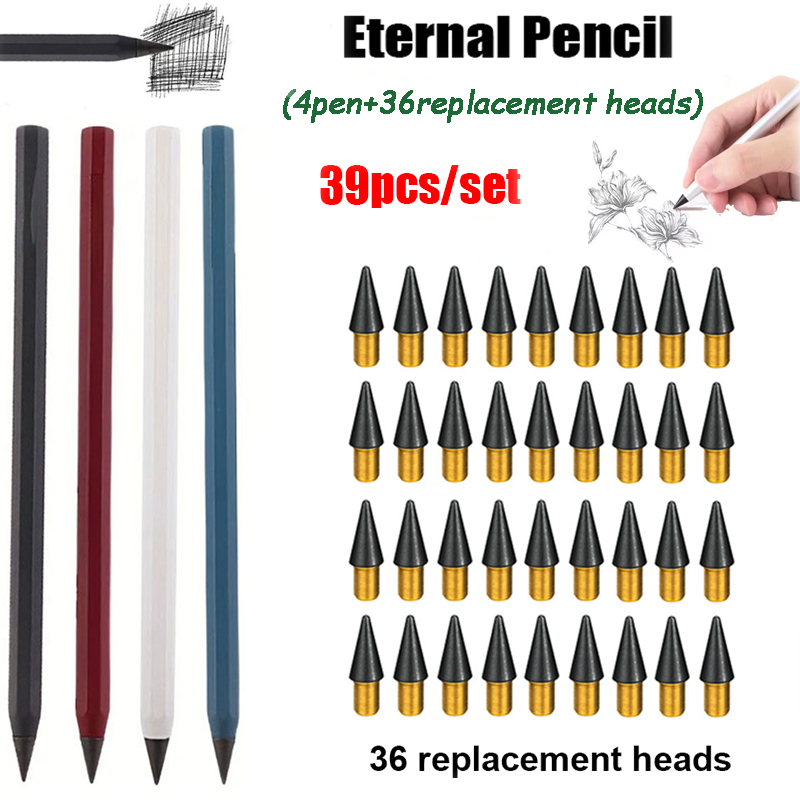 مجموعة أقلام رصاص معدنية إبداع - مراجعة Calligraphy Pen Set وسعره