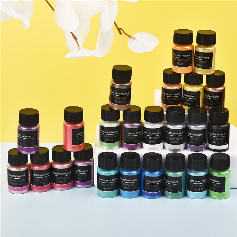 10 مللي بيرليسسينت مسحوق الايب - مراجعة Resin Pigment Powder وسعره