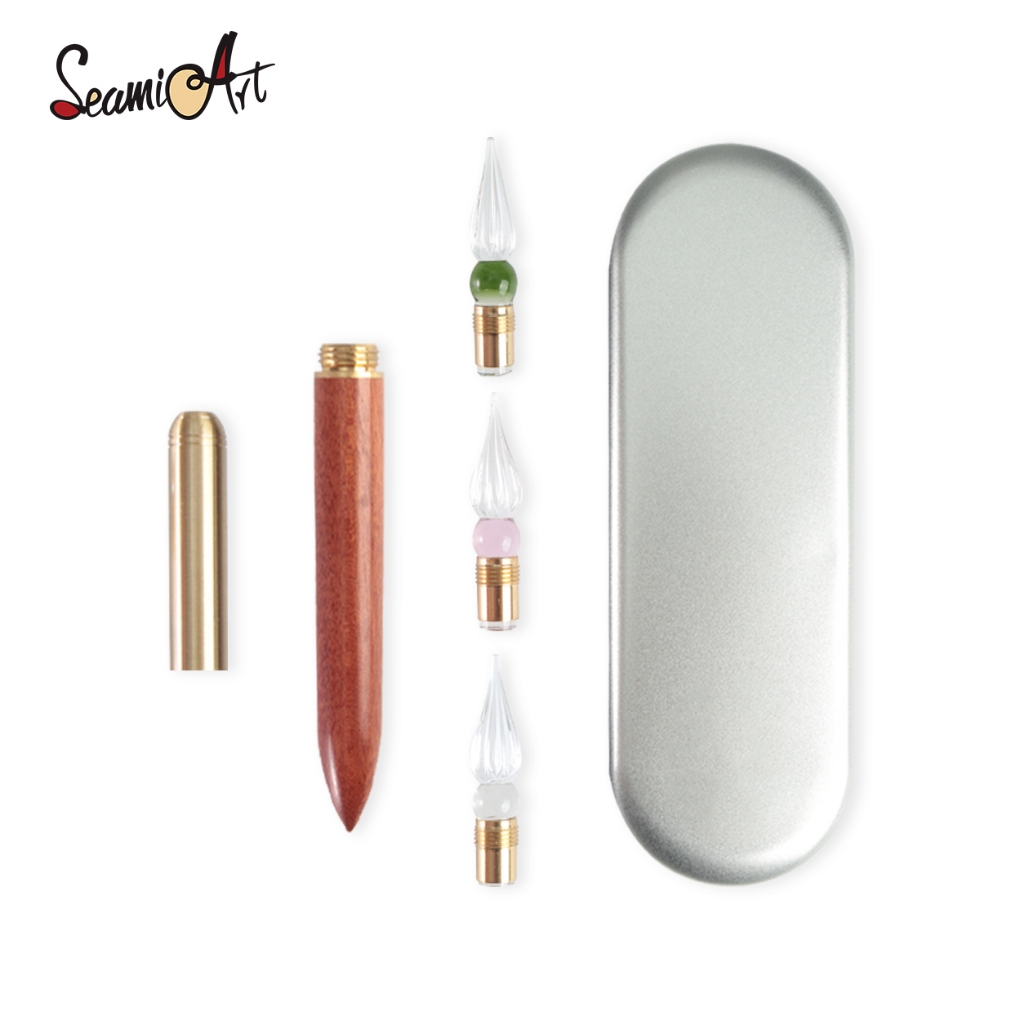 مجموعة أقلام الخط من سيامي آرت - مراجعة Calligraphy Pen Set وسعره