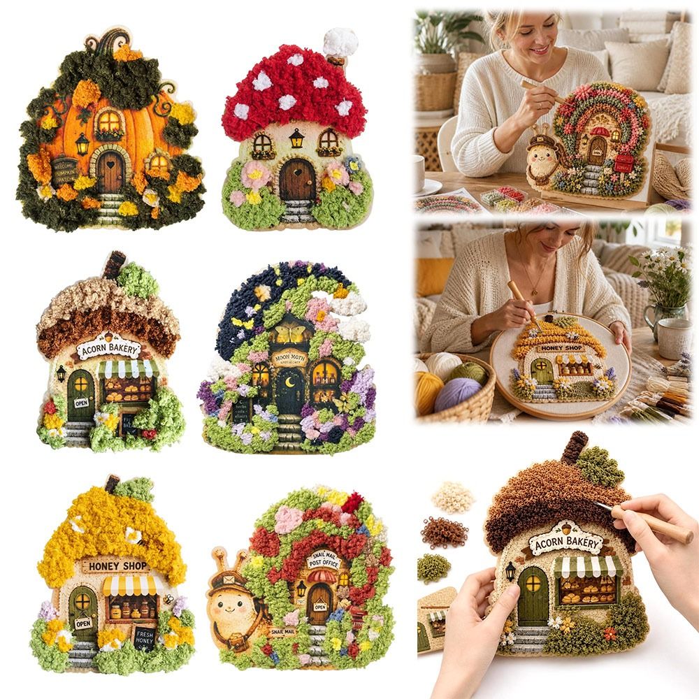 مجموعة فنون الحياكة ثلاثية الأ - مراجعة Art Craft Village وسعره
