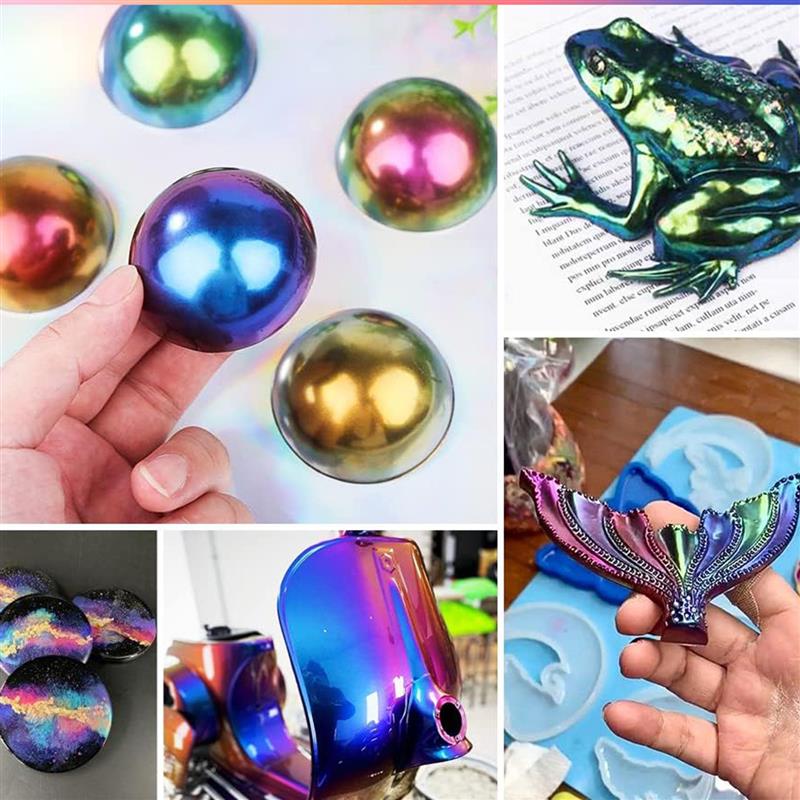 مجموعة صبغة راتنجات الإيبوكسي  - مراجعة Resin Pigment Powder وسعره