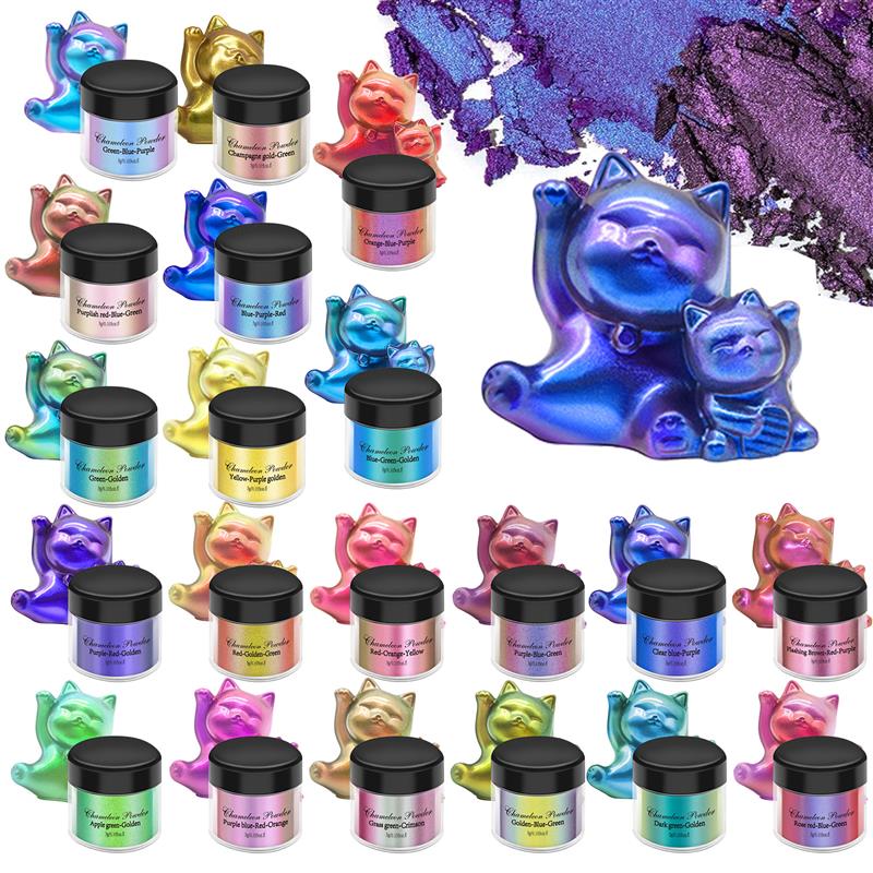 مجموعة صبغة راتنجات الإيبوكسي  - مراجعة Resin Pigment Powder وسعره
