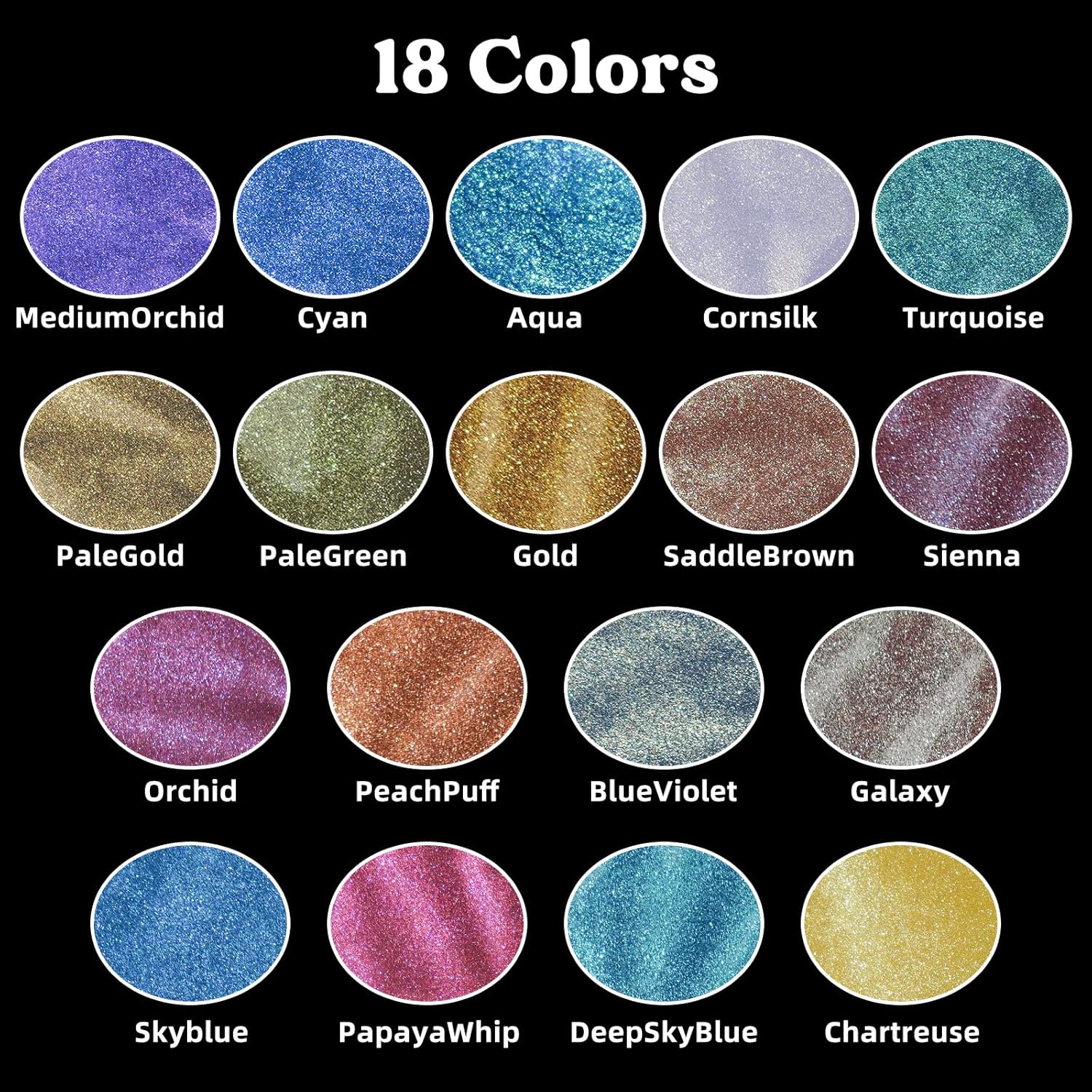 مسحوق ميكا متغير اللون بـ 18 ل - مراجعة Resin Pigment Powder وسعره