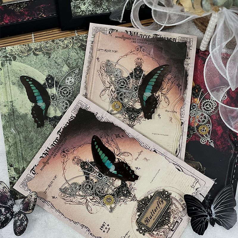 طقم DIY لإطار فراشة ستيمبانك م - مراجعة Art Craft Home وسعره