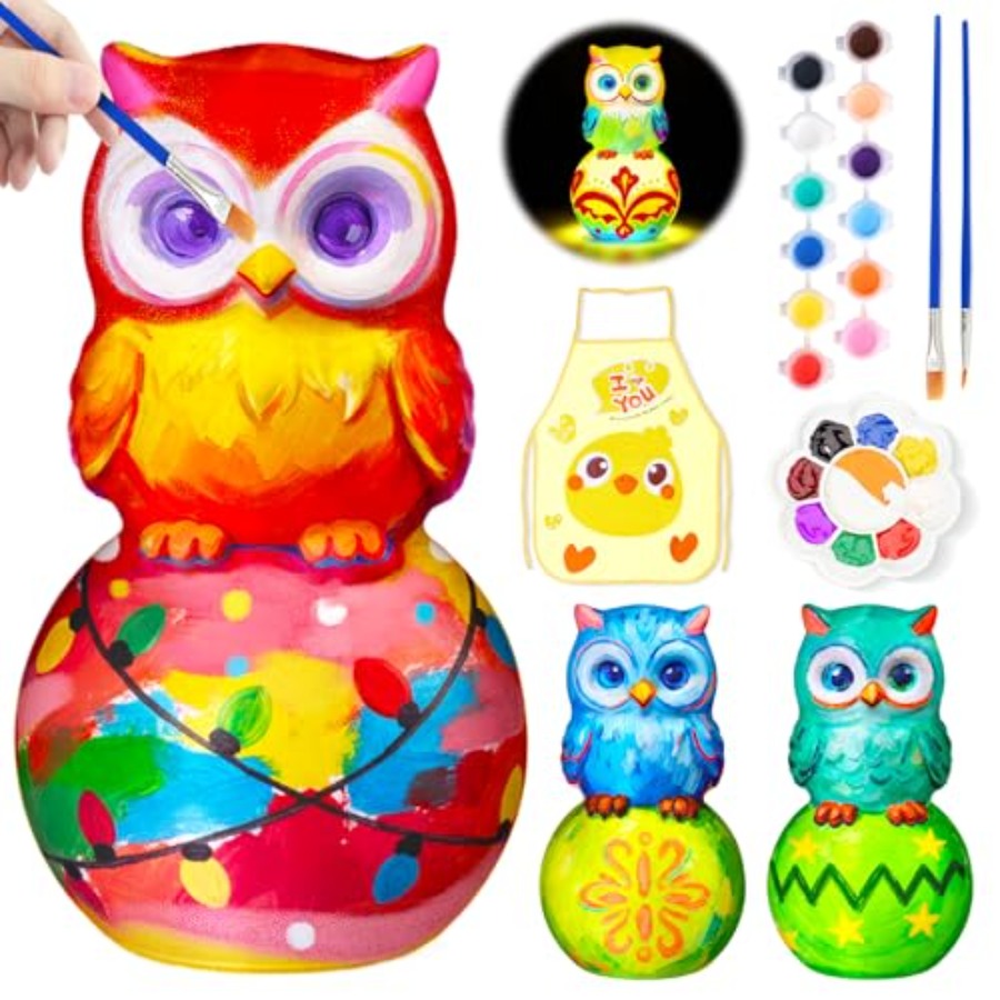 طقم رسم على المصابيح، فنون وحر - مراجعة Art Craft Kits وسعره