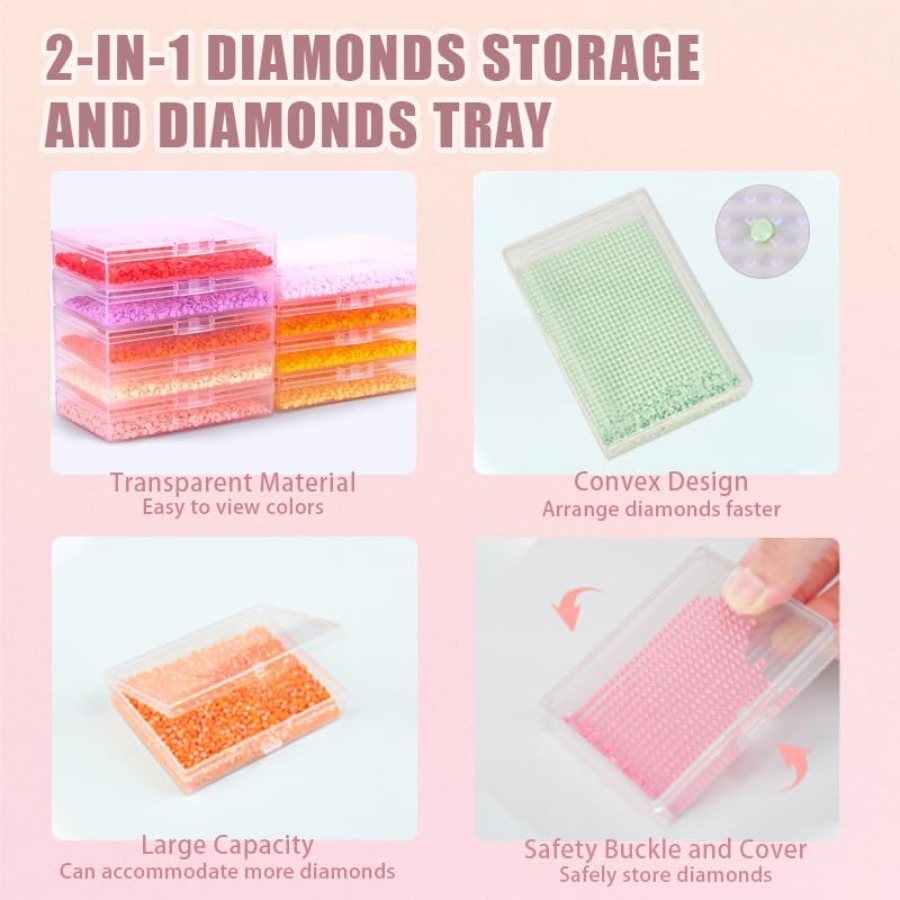 طقم أدوات الرسم بالألماس شامل  - مراجعة Diamond Painting Kit وسعره