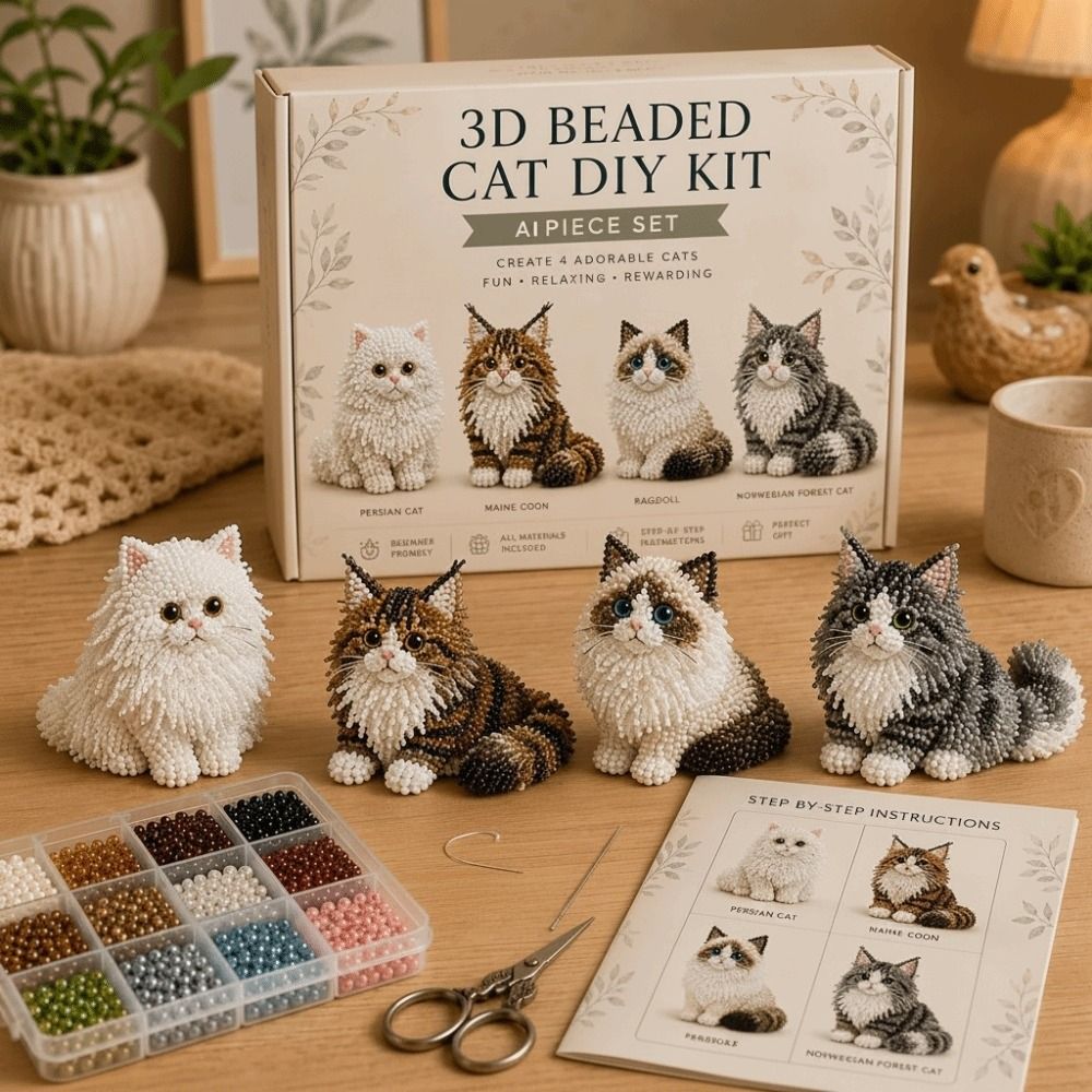 طقم خرز صغير ثلاثي الأبعاد لصن - مراجعة Art Craft Kits وسعره