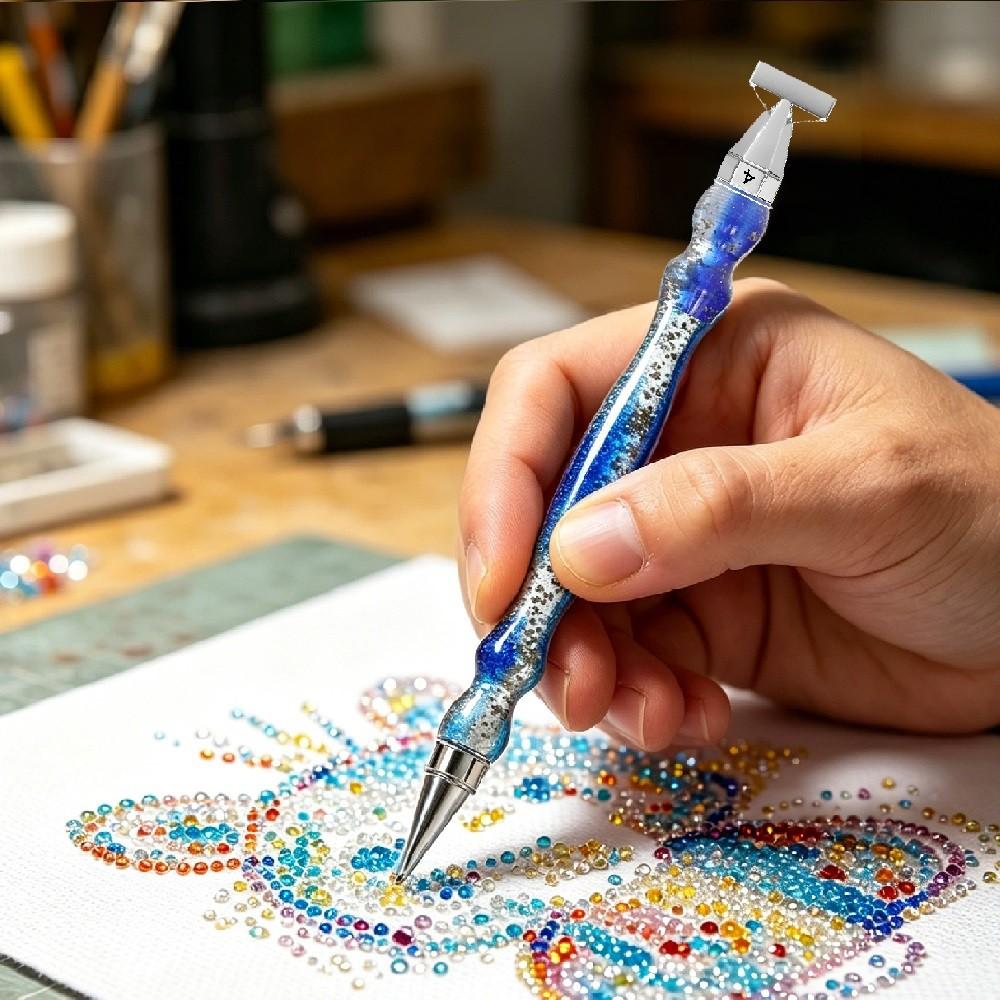 مجموعة أقلام رسم بالألماس عالي - مراجعة Diamond Painting Kit وسعره