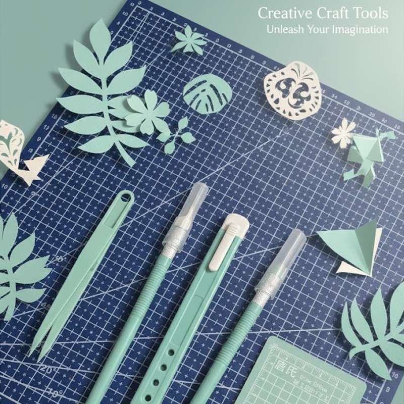 5 قطع المهنية الفن نحت سكين أد - مراجعة Art Craft Knife وسعره